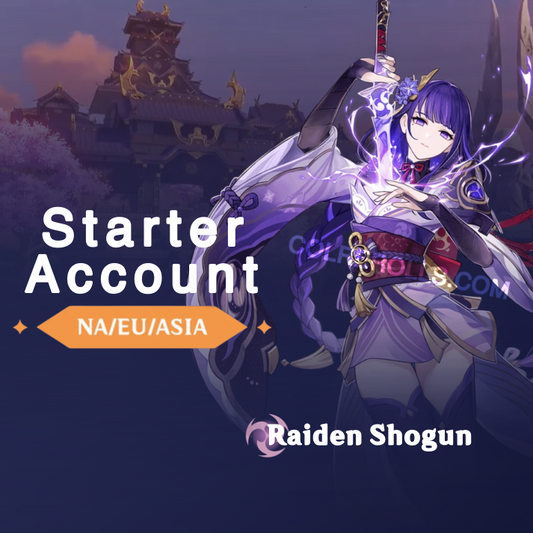 Raiden Shogun - AR10 Genshin Impact Starter Account