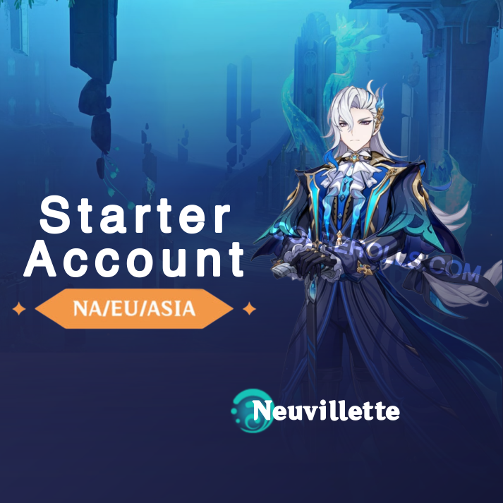 Neuvillette - AR10 Genshin Impact Starter Account