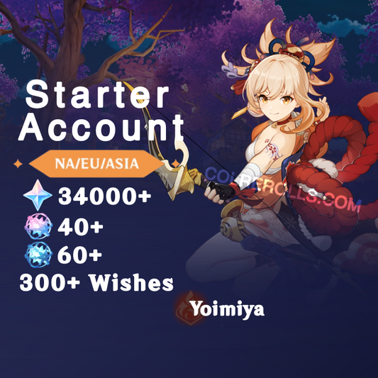 Yoimiya - AR40+ Genshin Impact Farmed Starter Account
