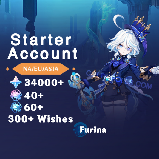 Furina - AR40+ Genshin Impact Farmed Starter Account