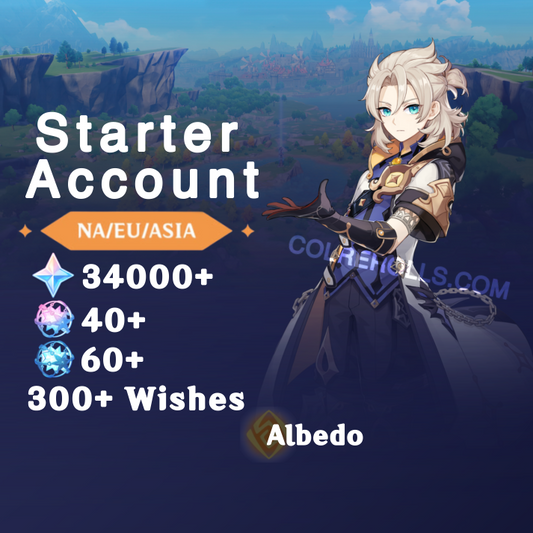 Albedo - AR40+ Genshin Impact Farmed Starter Account