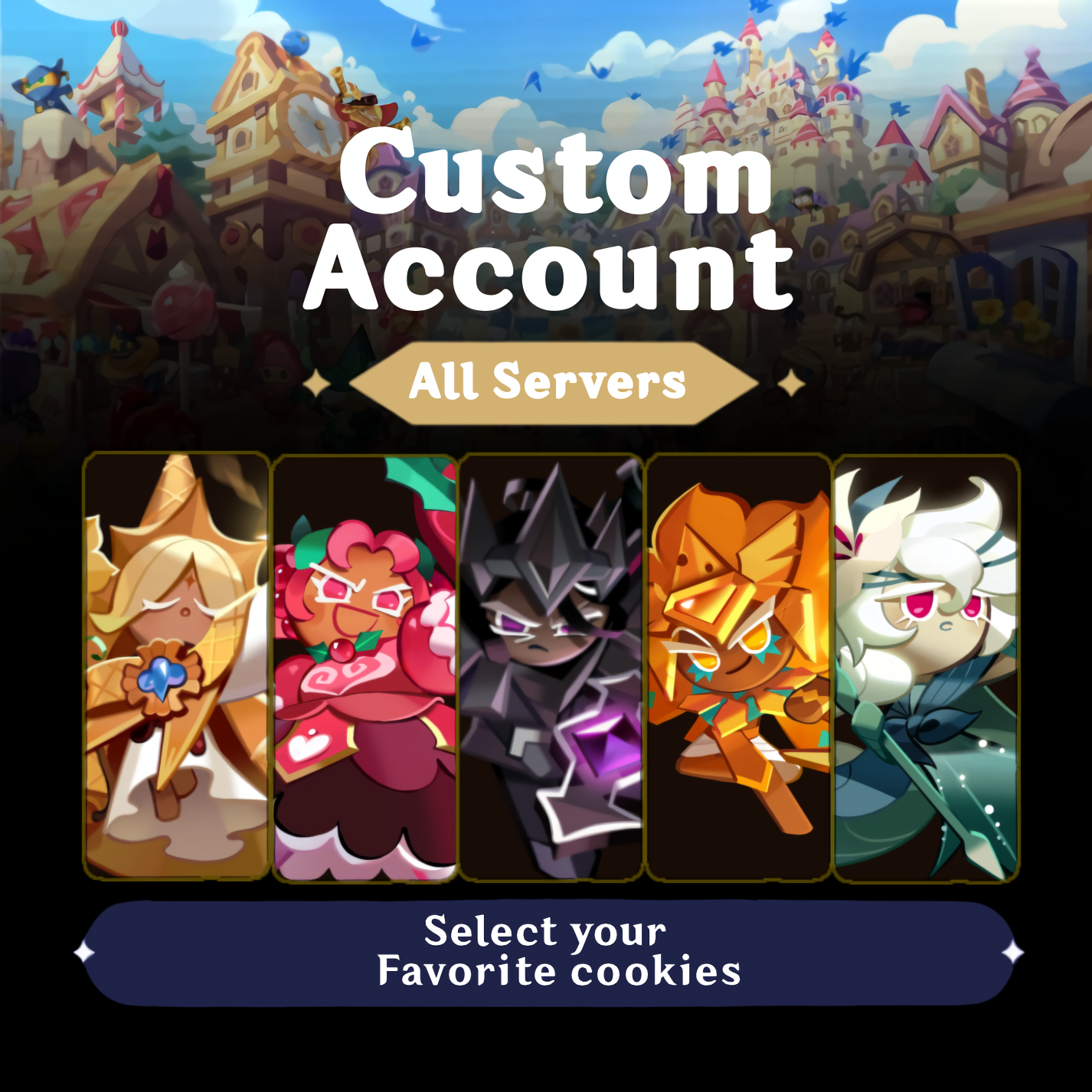 Cookie Run Kingdom  Custom Starter Account