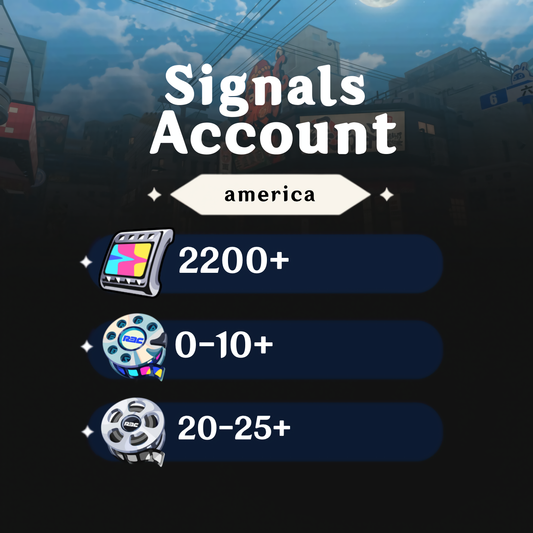 Zenless Zone Zero  Signals Reroll America Account